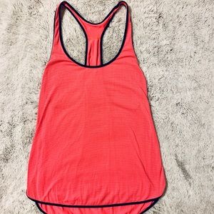 🍋 RARE Lululemon Tank Neon and Navy 🍋